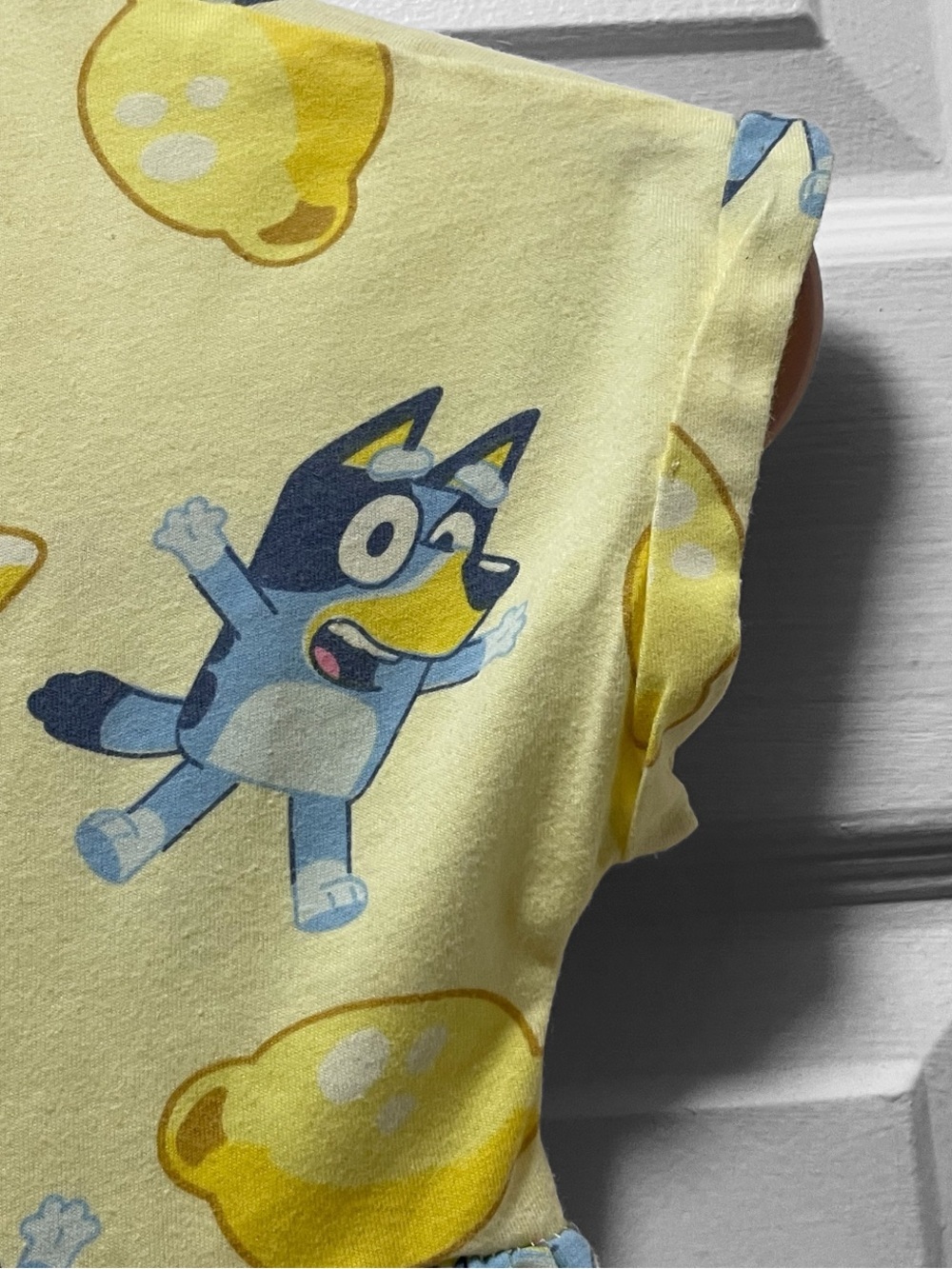 Bluey Yellow Casual Toddler Girl Dress - Picture 4 of 9